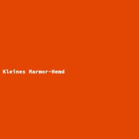Kleines Marmor-Hemd