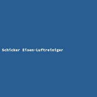Schicker Eisen-Luftreiniger
