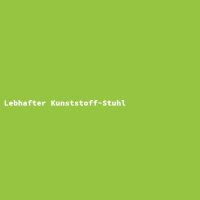 Lebhafter Kunststoff-Stuhl