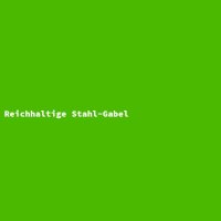 Reichhaltige Stahl-Gabel