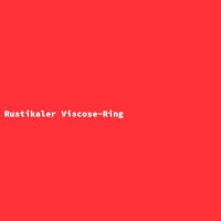 Rustikaler Viscose-Ring