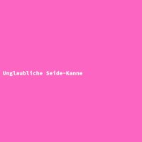 Unglaubliche Seide-Kanne